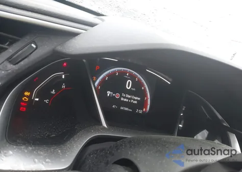 2019 Honda Civic Sport из США, поврежденный, VIN 19XFC2F89KE020672